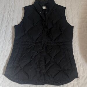 The North Face black Quilted Vest